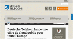 Desktop Screenshot of hautdebit.reseaux-telecoms.net